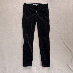 Old Navy superskinny rockstar velvet pants 10 TALL
